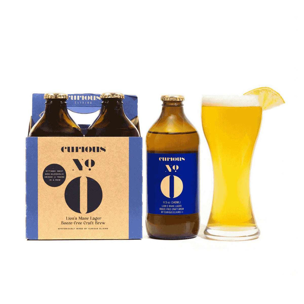 Curious Zero Booze-Free Craft Brew